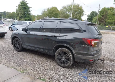 2020 Honda Pilot Awd Black Edition из США, поврежденный, VIN 5FNYF6H77LB058778